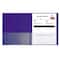 C-Line® Classroom Connector™ Purple School-To-Home Folders, 25ct.
